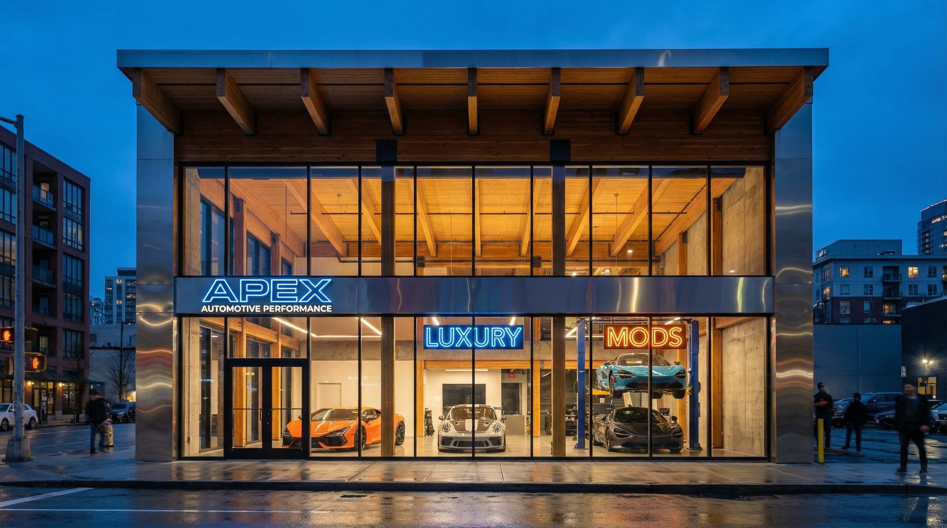 黑料修车改装公司门店